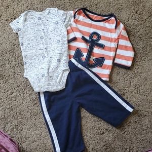 3/$10 lot of baby boys 3 months